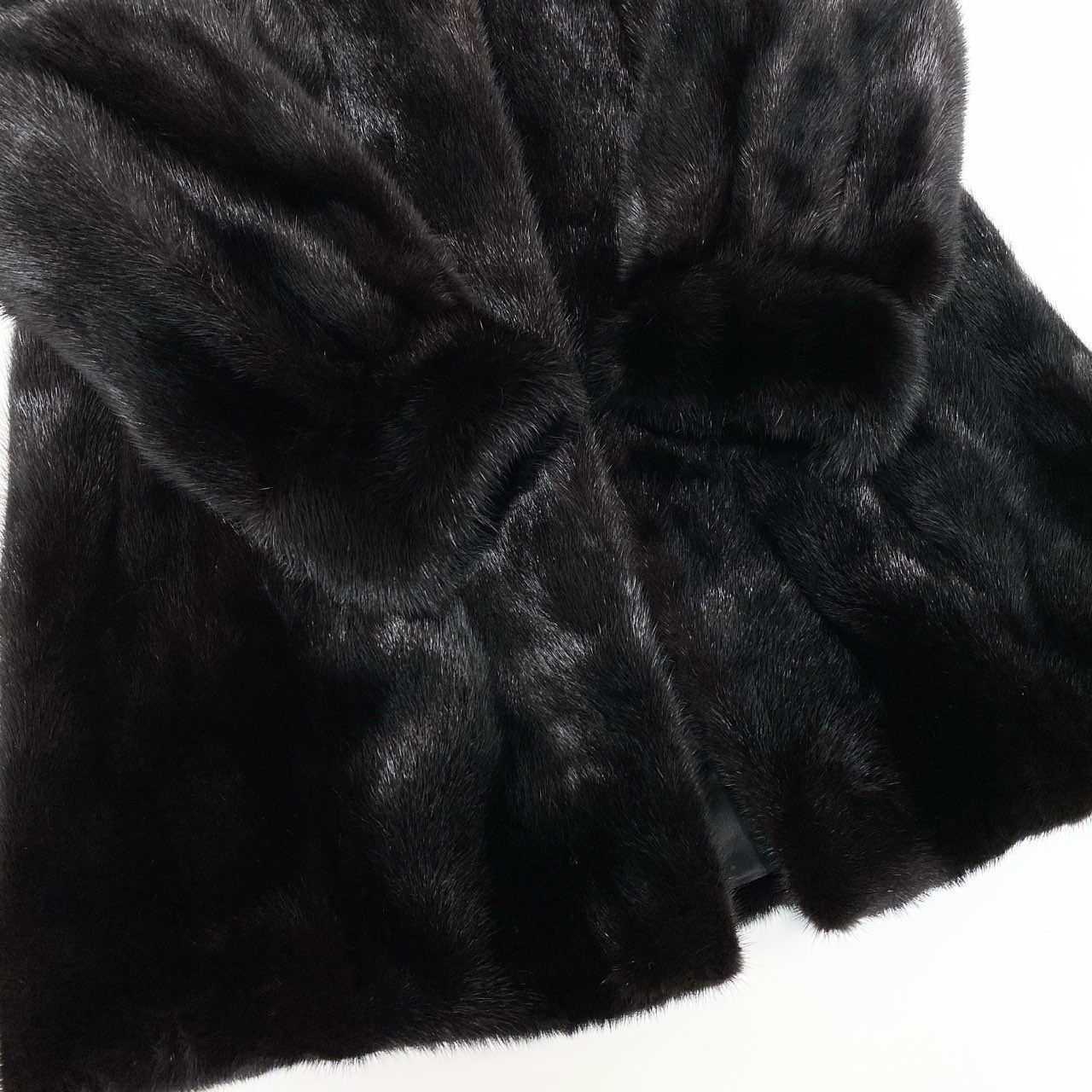 41j29 《美品》 ROYAL SAGA MINK ロイヤルサガミンク 金サガ マホガニー リアルファーコート 11 ダークブラウン 最高級本毛皮 FUR COAT 毛並み◎ 毛質◎t18r