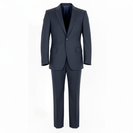 60d13 Paul Smith ポールスミス SOHO FIT セットアップスーツ シングルスーツ 背抜き ウール混 PF-ST-78862 サイズL ネイビー メンズ 紳士服o07t