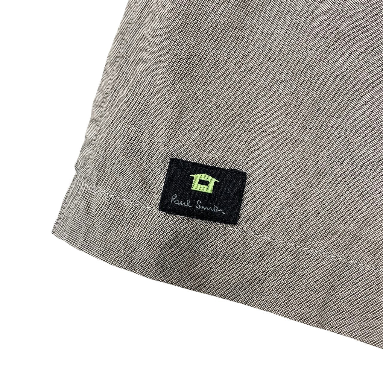 64g4 Paul Smith ポールスミス 作務衣 セットアップ  甚平  Lサイズ グレー ベージュ コットン100％ メンズ 男性用u02t