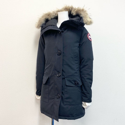 69k20 CANADA GOOSE カナダグース 2603JL BRONTE PARKA ブロンテ ダウンコート アウター サイズXS ブラック系 レディース