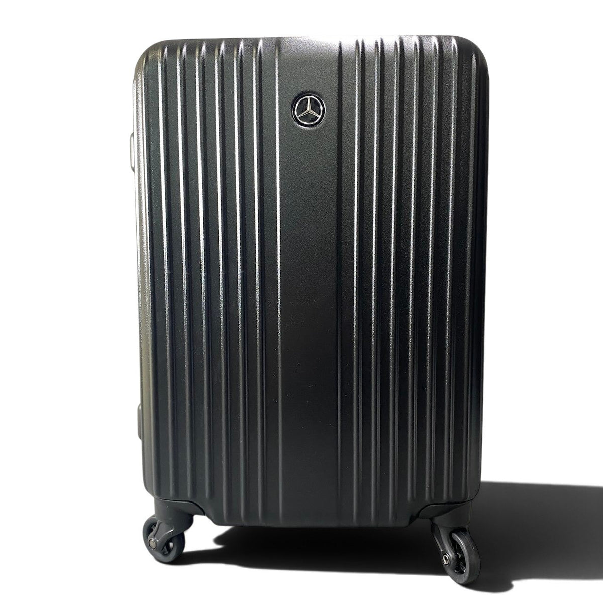 i19 【美品】Mercedes-Benz メルセデスベンツ 130周年記念 キャリーケース スーツケース 31L ブラック メンズ レディース ユニセックスk02i