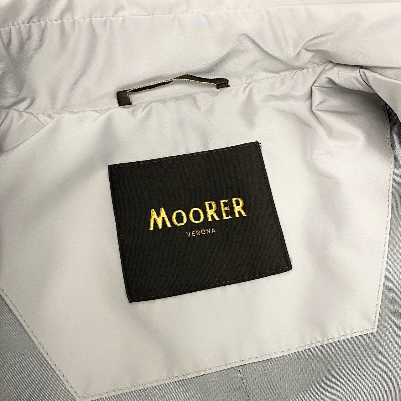 13c5 MOORER ムーレー トレンチコート スプリングコート サイズ42 グレー レディース 女性用 コートk02i