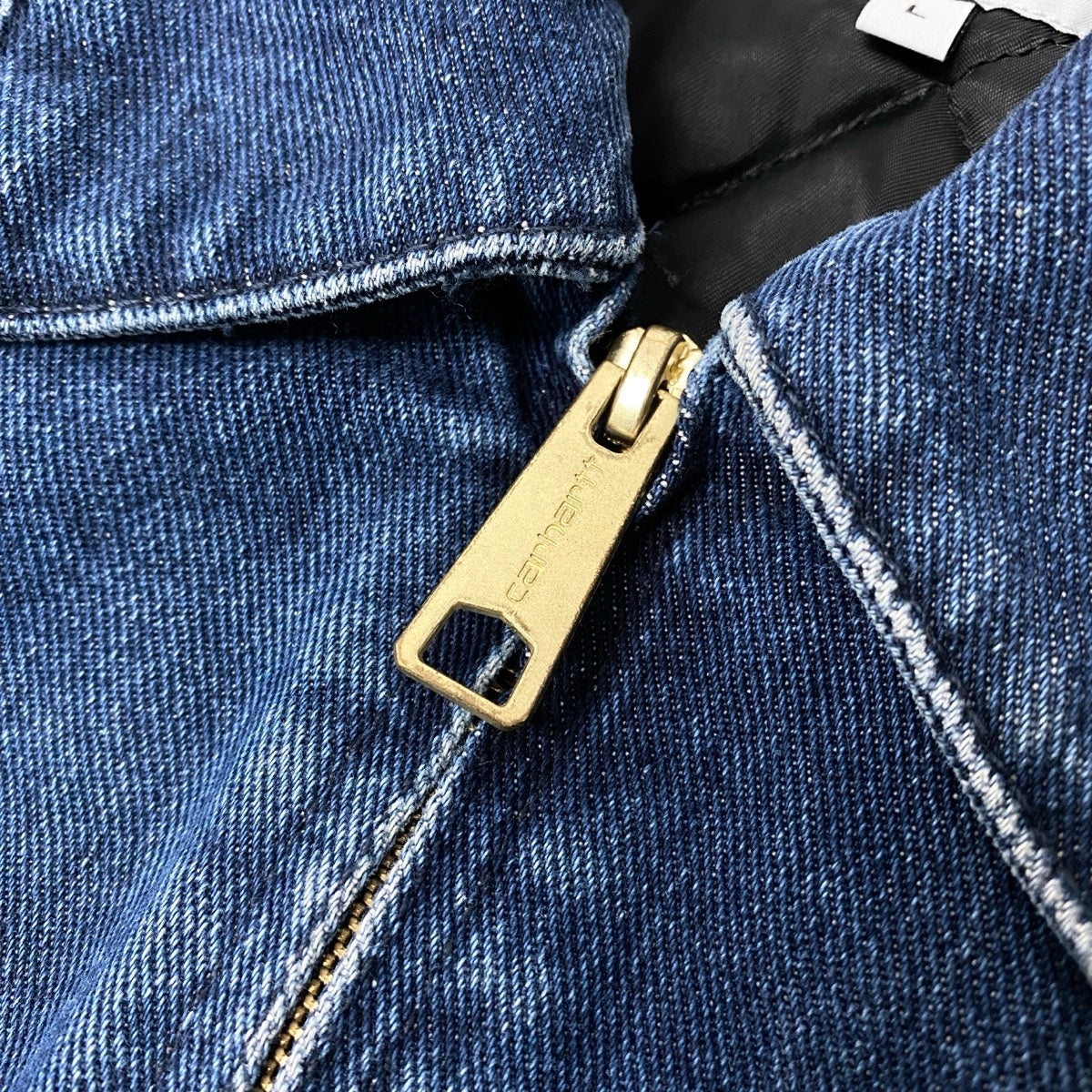 31f18 carhartt カーハート OG DETROIT JACKET デトロイトジャケット サイズL インディゴ デニム オーバーサイズt18r