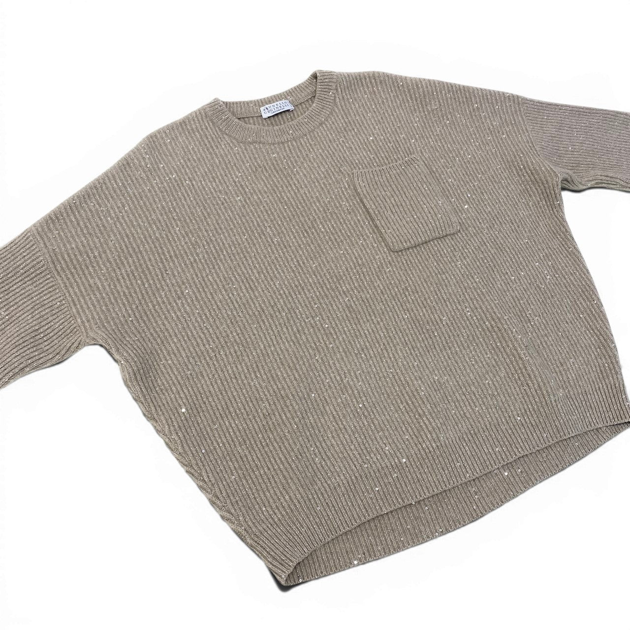 12g1【美品】 BRUNELLO CUCINELLI ブルネロクチネリ スパンコール