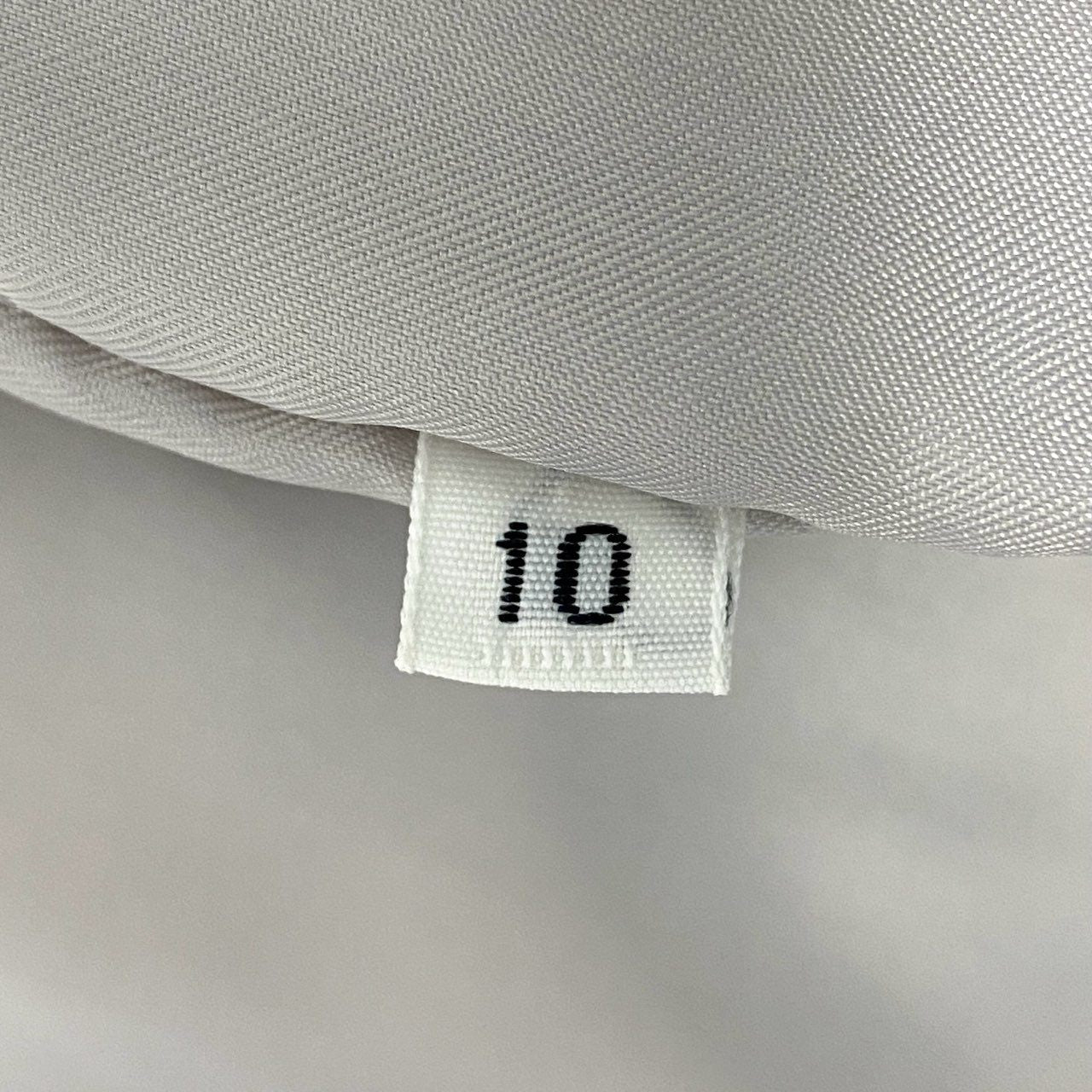 78a14 SAGA FOX サガフォックス 銀サガ 斜め段 極厚 ブルーフォックス コート サイズ10 ホワイト 最高級本毛皮 Fox Fur Coatt18r