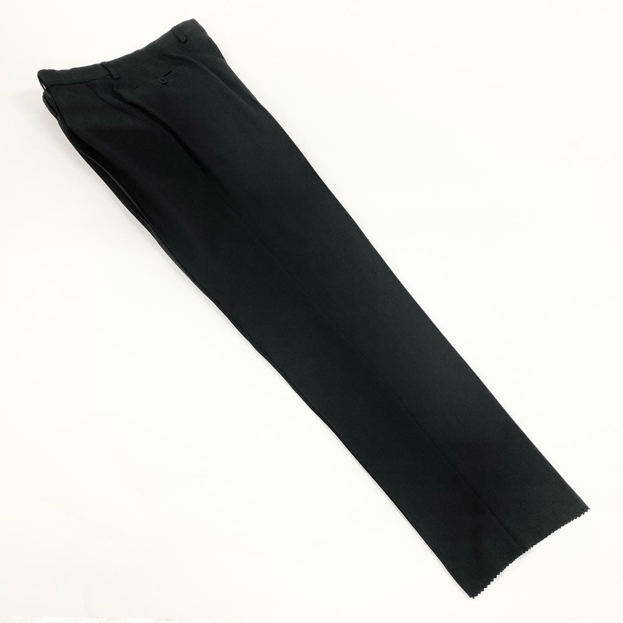 3d15 ARMANI COLLEZIONI アルマーニコレッツォーニ セットアップスーツ シングルスーツ フォーマル ビジネス サイズ54/R ブラック 無地 メンズ 紳士服o07t