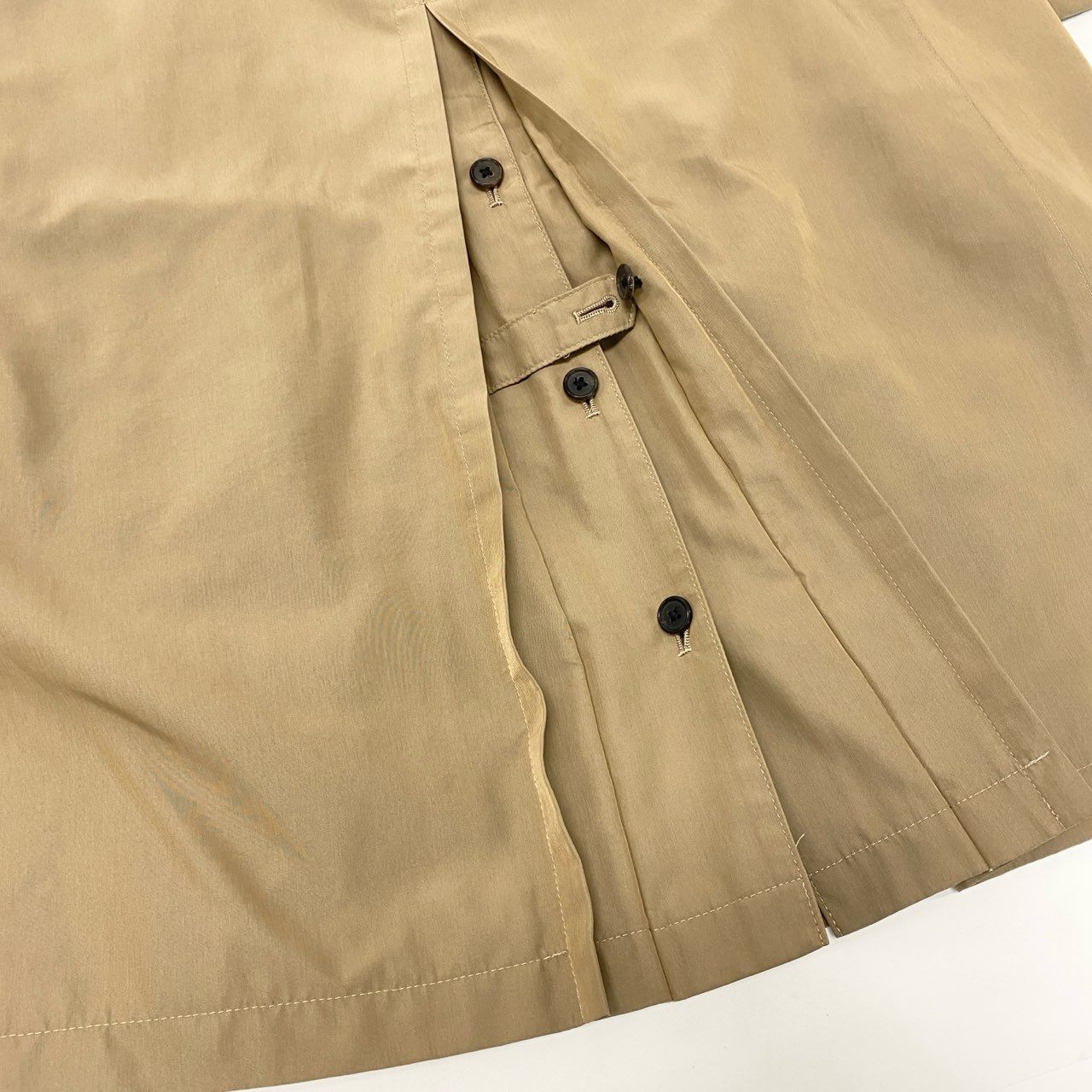 40k18 D`URBAN ダーバン ステンカラーコート ライナー付 ロングコート 比翼ボタン メンズ 紳士服 LL ベージュu02t