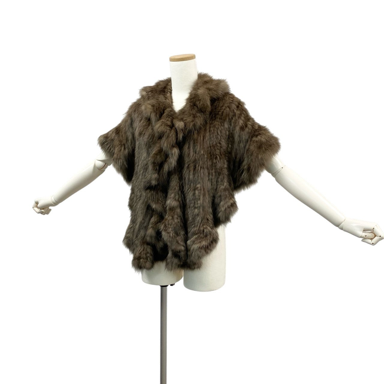 82a15 セーブルファー 大判ティペット ブラウン 最高級本毛皮 Sable Fur Tippet マフラー ショールt18r