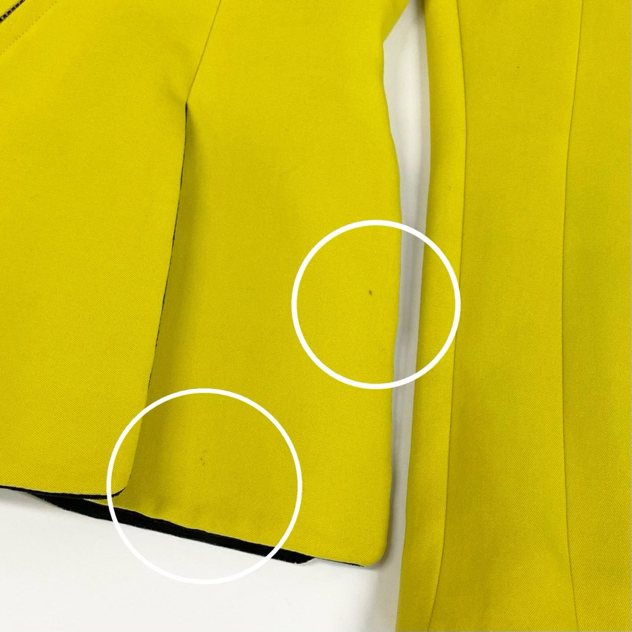 27a23 Thierry Mugler ティエリーミュグレー W Zip Set Up ダブルジップデザイン セットアップ 9AR イエロー 希少デザイン Vintage ヴィンテージt18r