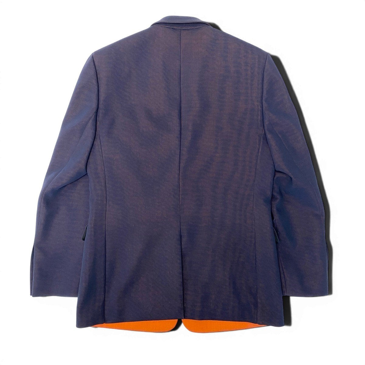 54e13 Dior Homme ディオールオム 16SS テーラードジャケット  2Bジャケット 663C277F3591 48サイズ ネイビー オレンジ ウール100％ メンズ 男性用k02i