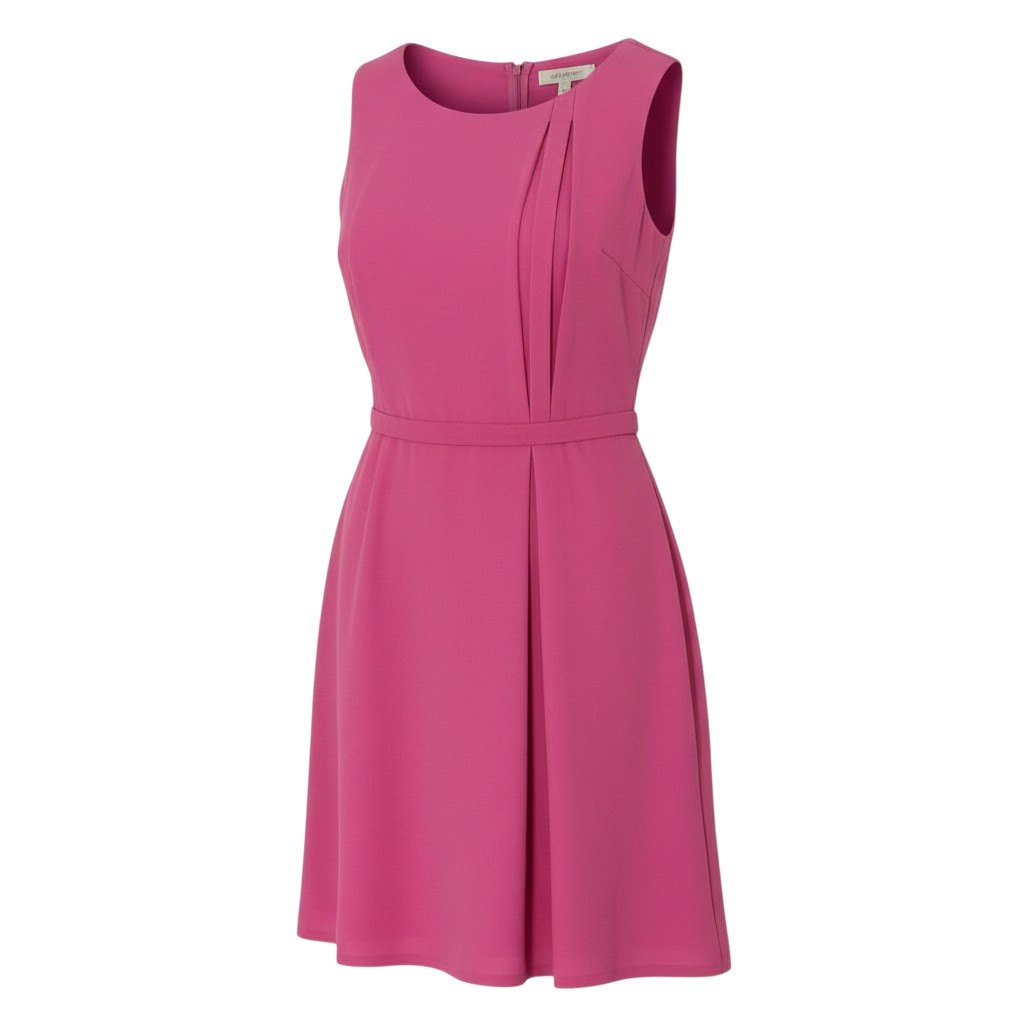 3a8 GIAMBATTISTA VALLI ジャンバティスタヴァり イタリア製 ノースリーブワンピース ドレス Dress 42 Sサイズ ピンク レディースo07t