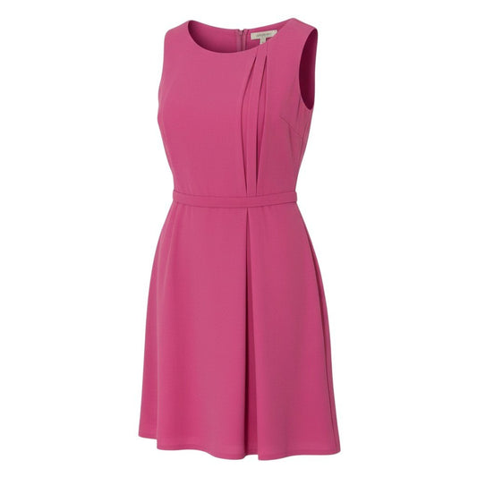 3a8 GIAMBATTISTA VALLI ジャンバティスタヴァり イタリア製 ノースリーブワンピース ドレス Dress 42 Sサイズ ピンク レディースo07t