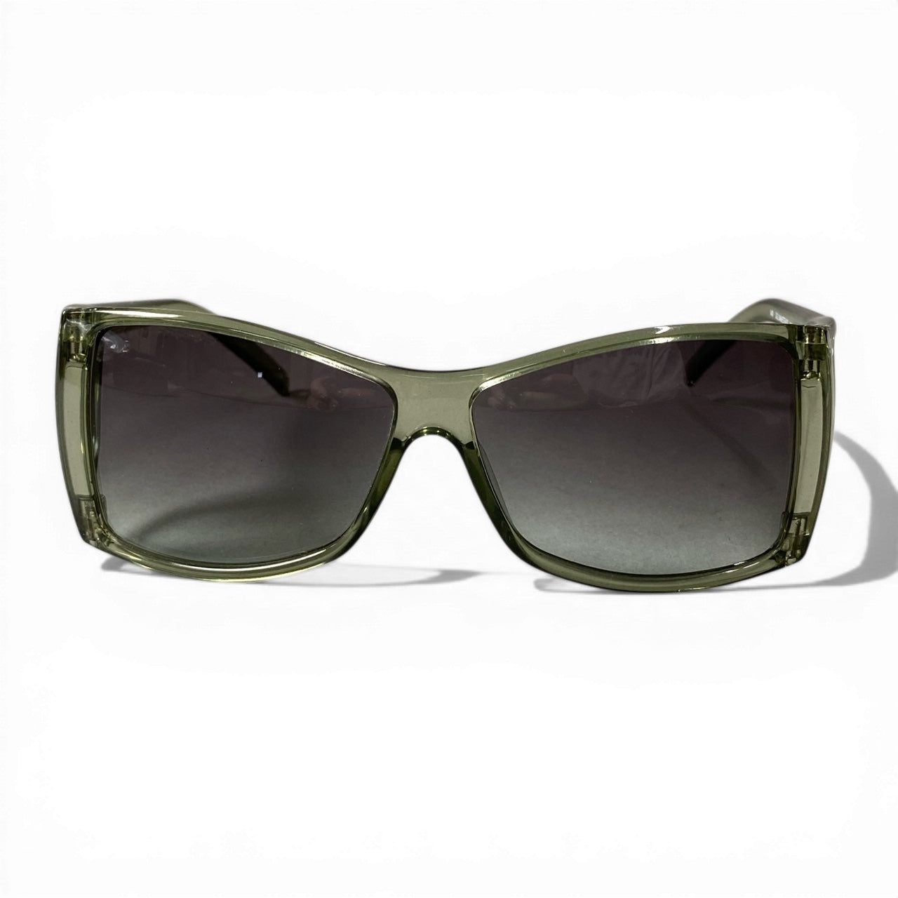 d9 GUCCI グッチ ラインストーンGGロゴ サングラス Rhinestone GG Sunglasses GG2466 56□12 グリーン アイウェア メガネt18r