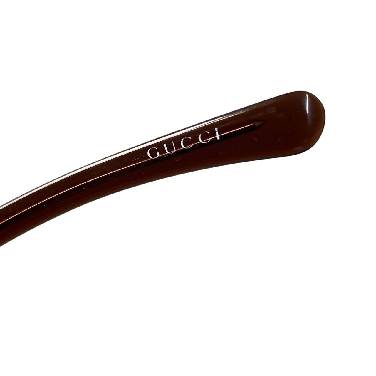 e26 GUCCI グッチ GG2760 GG ホースビット リムレス サングラス サイズ62/15 ブラウン レディース アイウェアk02i
