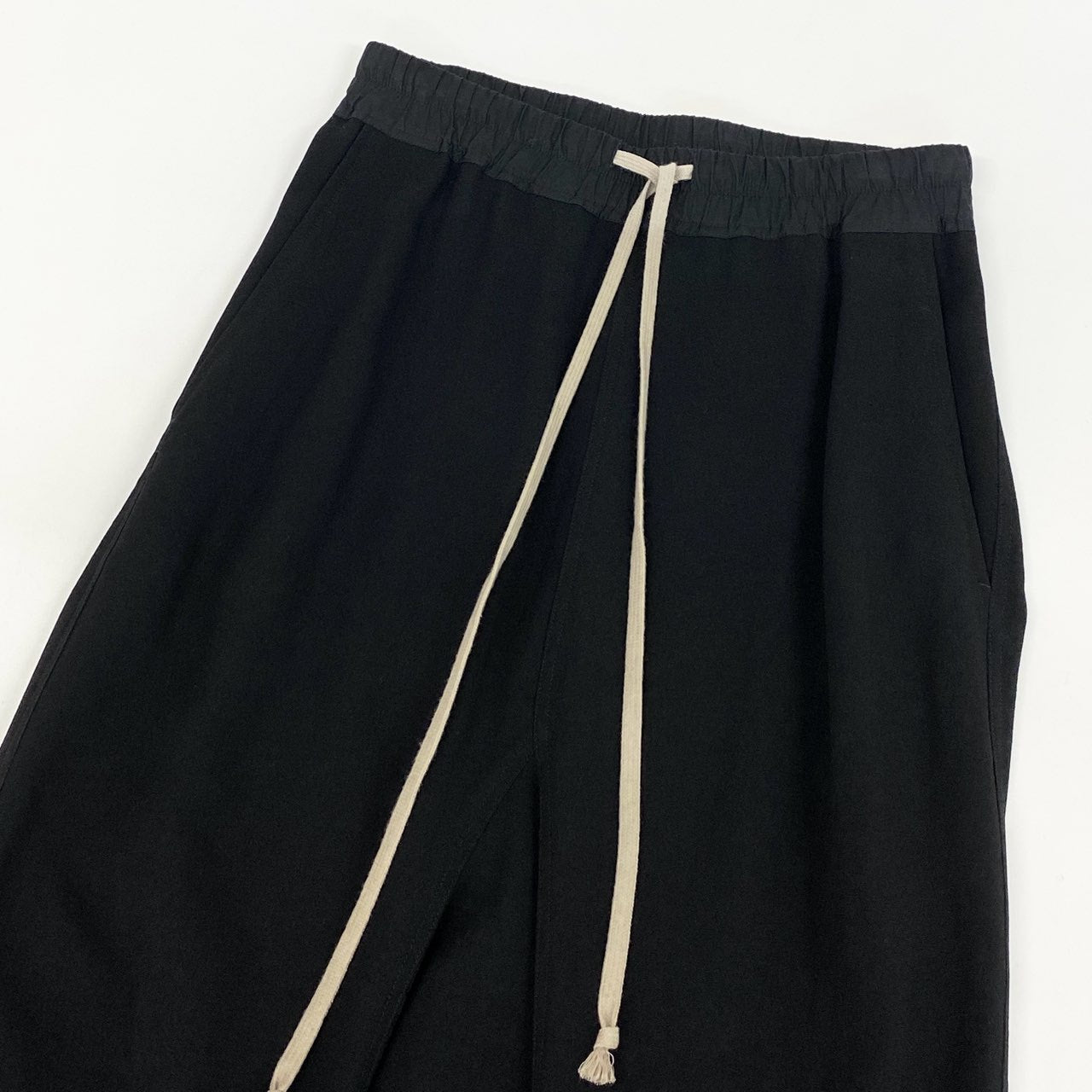 31i8 《美品》 Rick Owens リックオウエンス BABEL collection サルエルパンツ イージーパンツ RP19S6308 38 ブラック レディース 19ssu02t