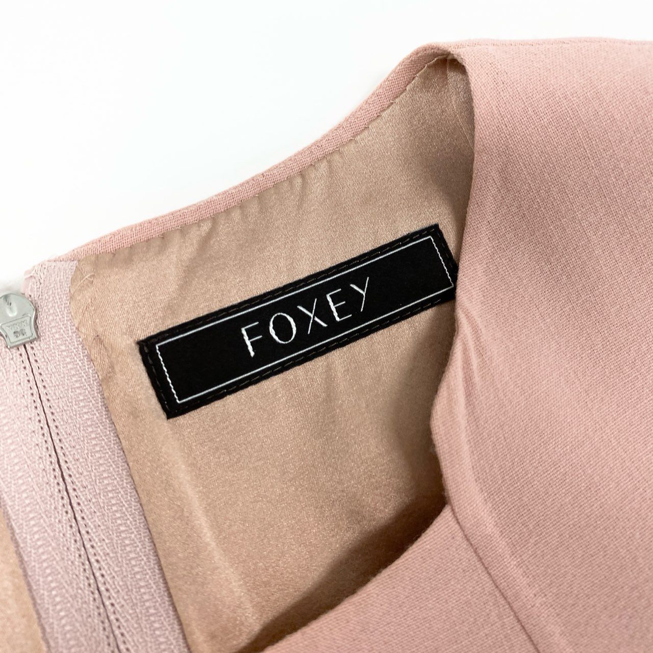 31k2 FOXEY BOUTIQUE フォクシー ブティック ノースリーブワンピース ドレス Dress 日本製 37794 38 ピンク レディースo07t