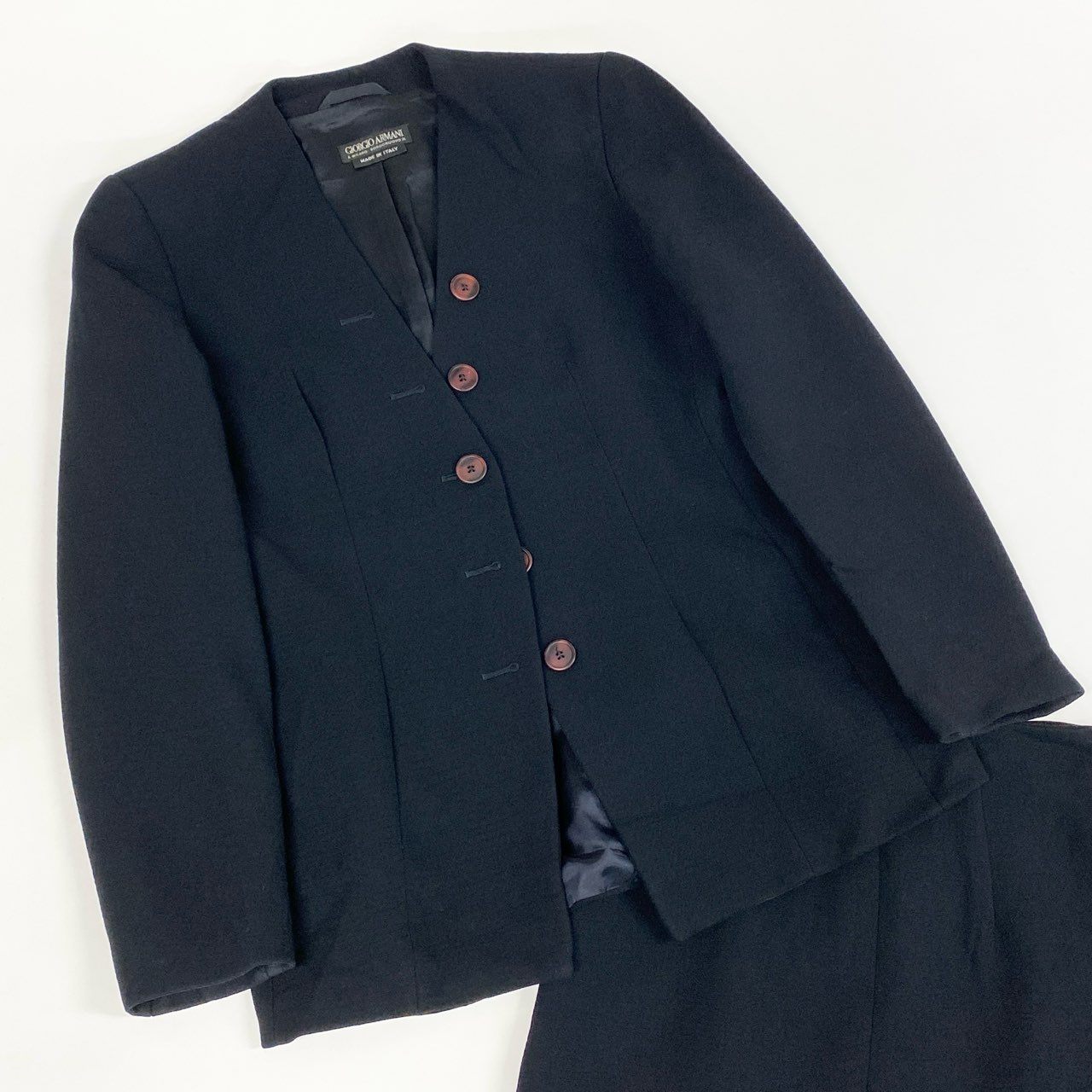 Ed6 GIORGIO ARMANI ジョルジオアルマーニ セットアップ スカート