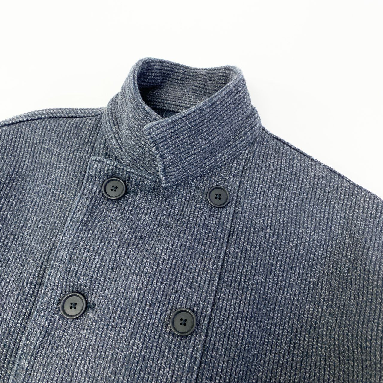 58c5 AUBERGE オーベルジュ KLLAR SABLE セサミ ダブルフレンチカバーオール ジャケット サイズ42 グレー系k02i