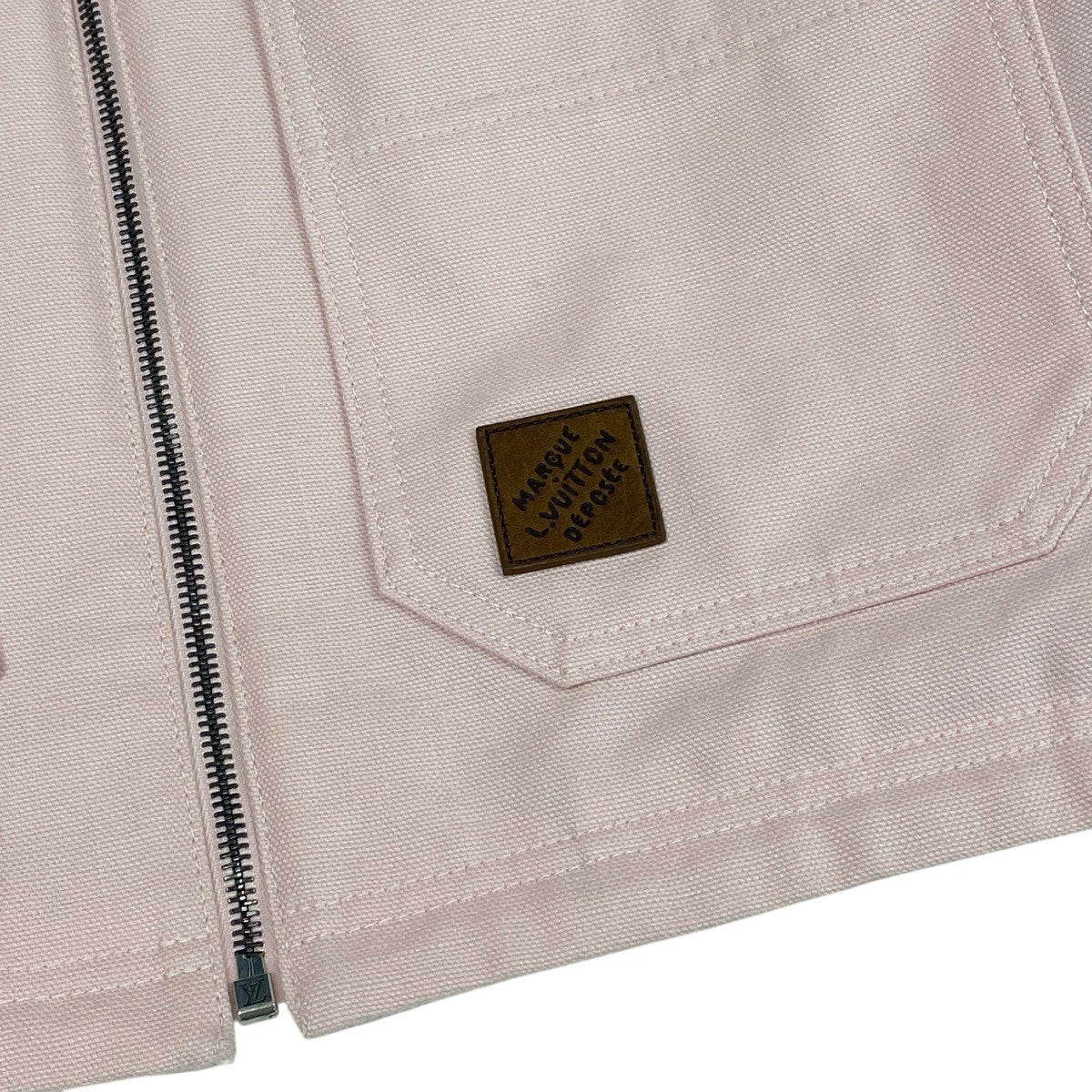 h17 定価￥621,500 LOUIS VUITTON ルイヴィトン × NIGO 25AW 現行 ワークウェアブルゾン Workwear Blouson 1AILNB size 48 ピンクt18r