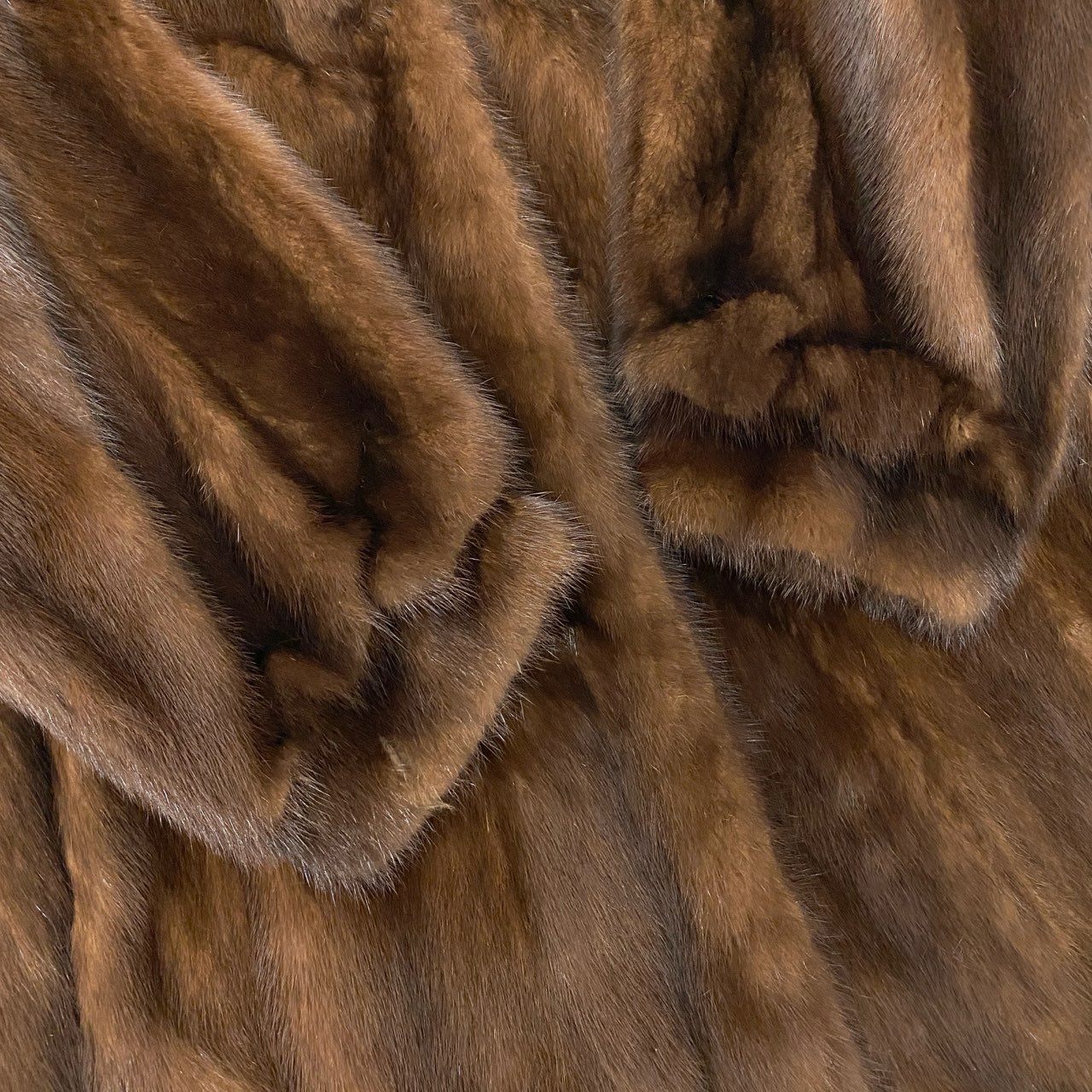 26L5 SAGA MINK サガミンク 金サガ デミバフミンク ファーコート サイズ11号 ブラウン 最高級本毛皮 MINK FUR 裏地刺繍t18r