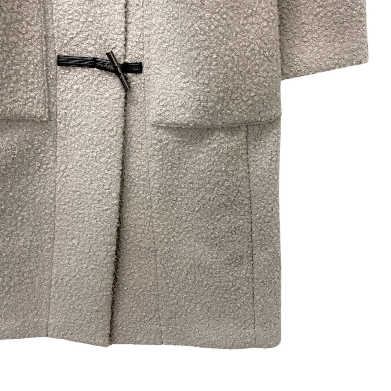 66c2 Theory セオリー Dawson Faux ダッフルコート サイズP グレー レディース コート アウターk02i