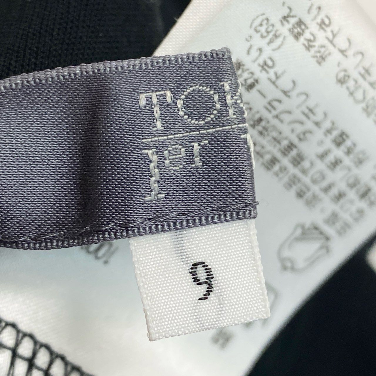 64k19 TOKUKO 1er VOL トクコプルミエヴォル 五分袖 ロングワンピース コットンワンピース 花柄プリント ウエストリボン○ レディース 女性用 9 ブラック 綿100％u02t