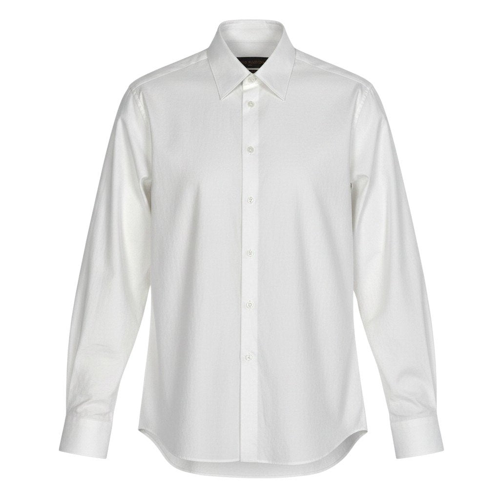 9f5 LOUIS VUITTON ルイヴィトン PONT NEUF FIT LVロゴ 長袖シャツ コットンシャツ サイズ38 ホワイト コットン100％ メンズ 紳士服u02t