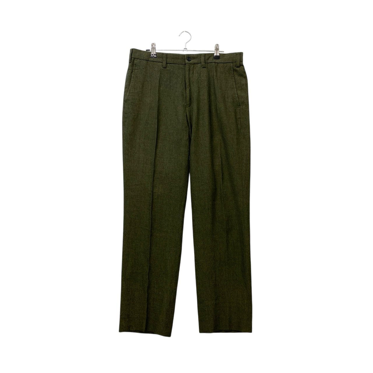 51c13 ISSEY MIYAKE MEN イッセイミヤケ メン スラックスパンツ ボトムス ME41FF080 2 グリーン ウール メンズu02t