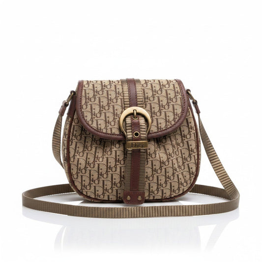 i7 Christian Dior クリスチャンディオール ストリートシック トロッター ショルダーバッグ Vintage Street Chic Trotter Shoulder Bag ブラウンt18r