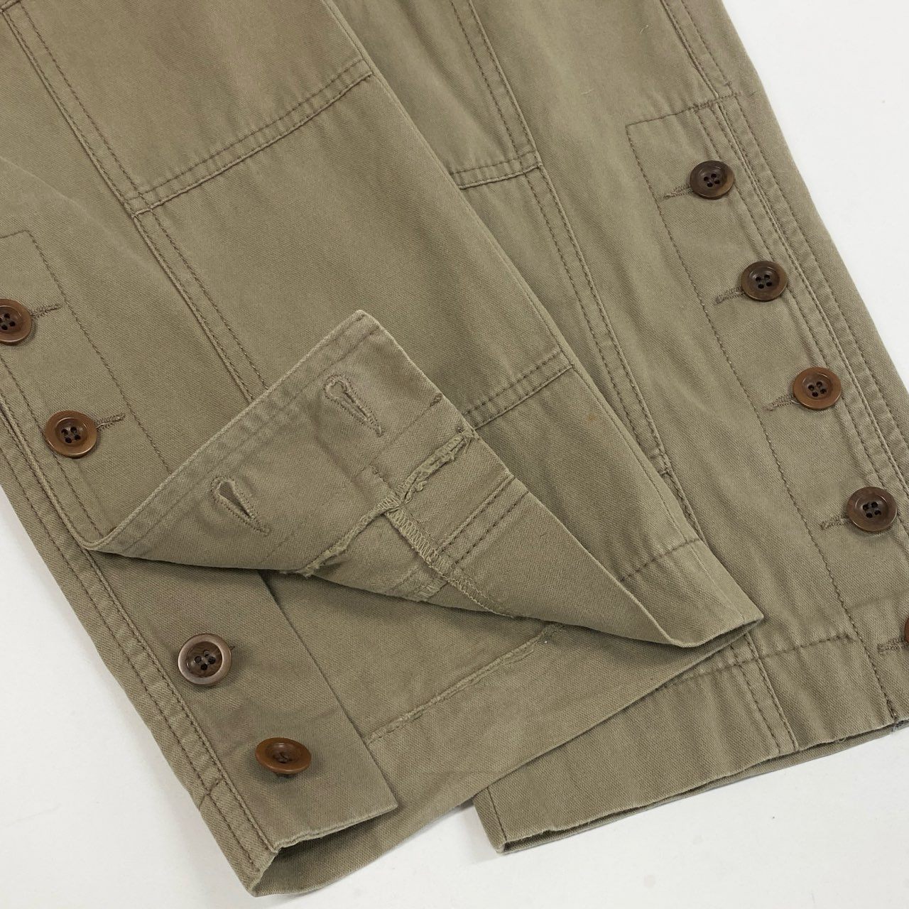 48L23 DOLCE&GABBANA ドルチェアンドガッパーナ 00`s vintage カーゴパンツ チノパンツ ロング イタリア製 メンズ 紳士服 44 ベージュk02i