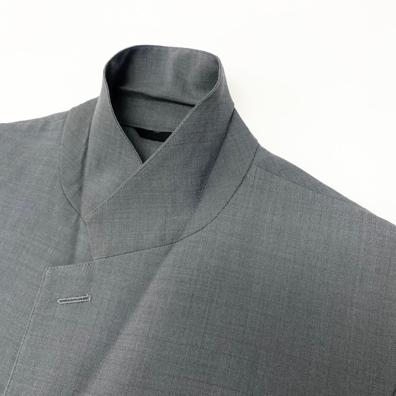 26e8 A.A.R Yohji Yamamoto D`URBAN ヨウジヤマモト ダーバン リップストップ デザインジャケット サイズL グレー メンズ 紳士服u02t