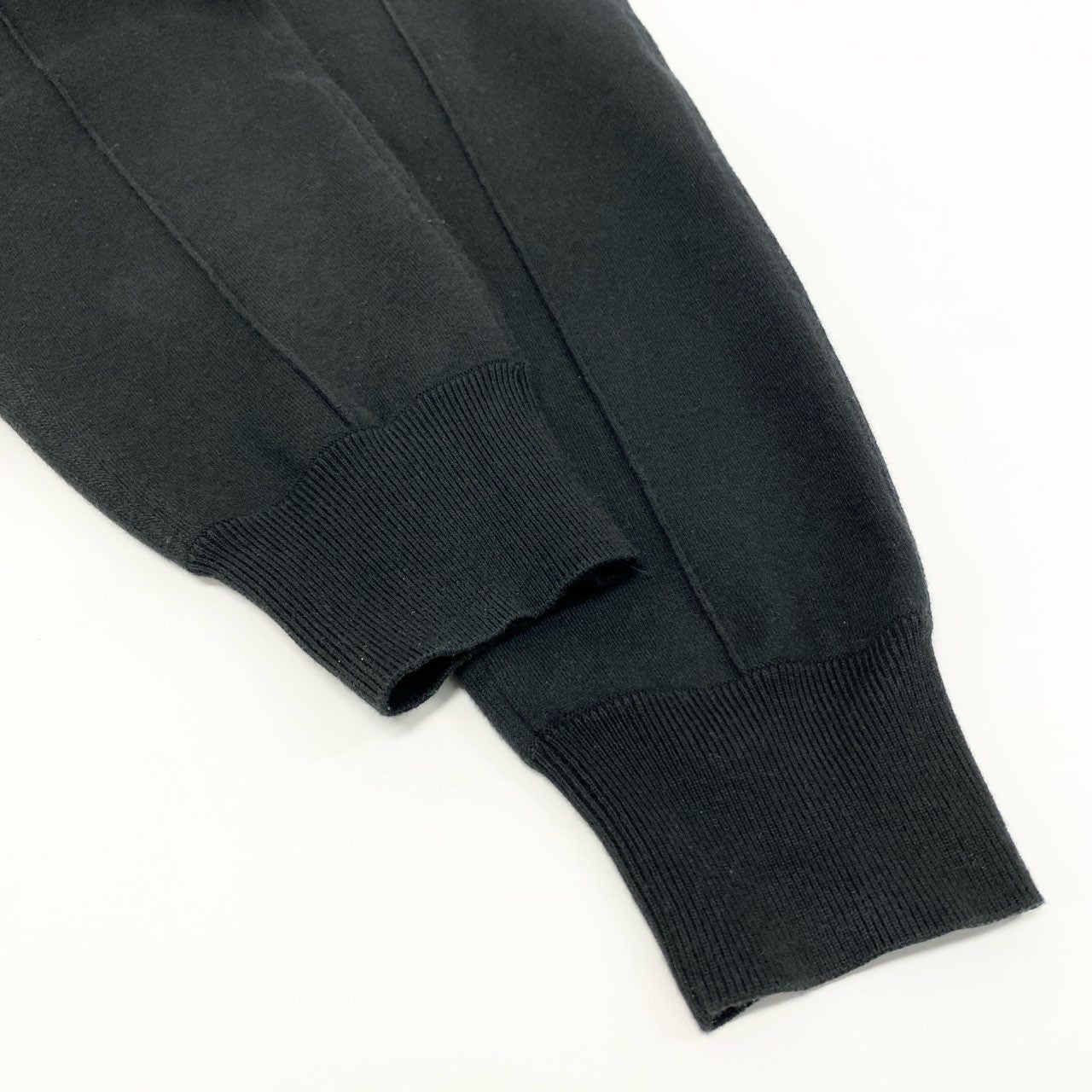 72j15 CABaN キャバン スウェットパンツ ニットパンツ コットン×カシミア 59-02-94-02013 XSサイズ ブラック メンズu02t