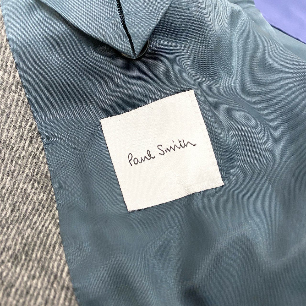 67L1 Paul Smith ポールスミス チェスターコート ロングコート 比翼ボタン ウールカシミヤ メンズ 紳士服 PF-IS-80322 M2 グレーu02t