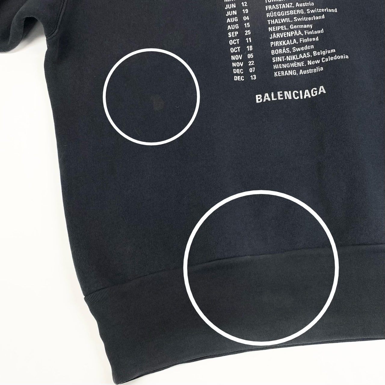 30a9 BALENCIAGA バレンシアガ SPEEEDHUNTERS スピードハンターズ オーバーサイズ パーカー フーディー 長袖 メンズ 紳士服 XS グレー系o07t