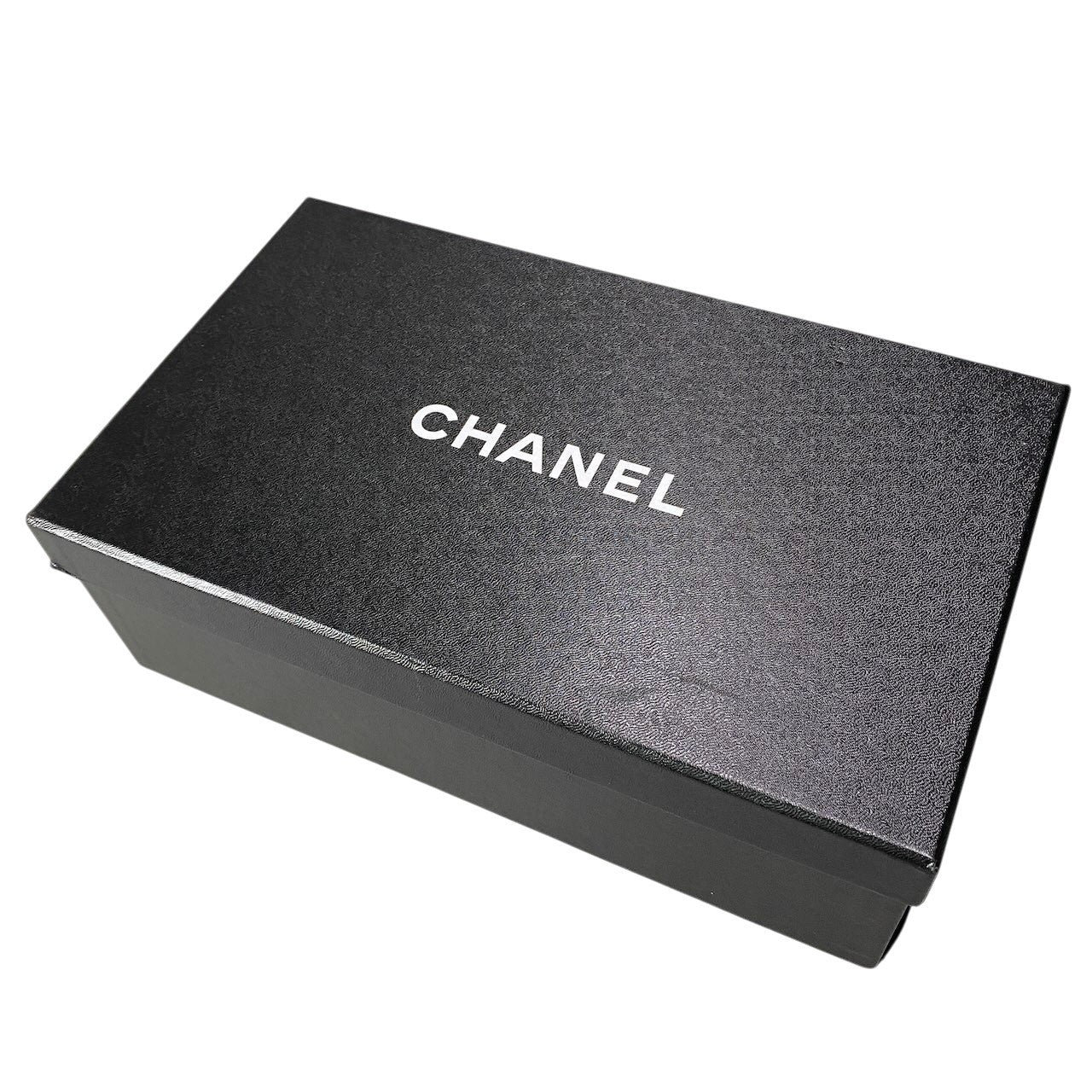 e13 CHANEL シャネル エスパドリーユ フラットシューズ ココマーク レザー G38628 サイズ39 ブラック レディース 女性靴ta1
