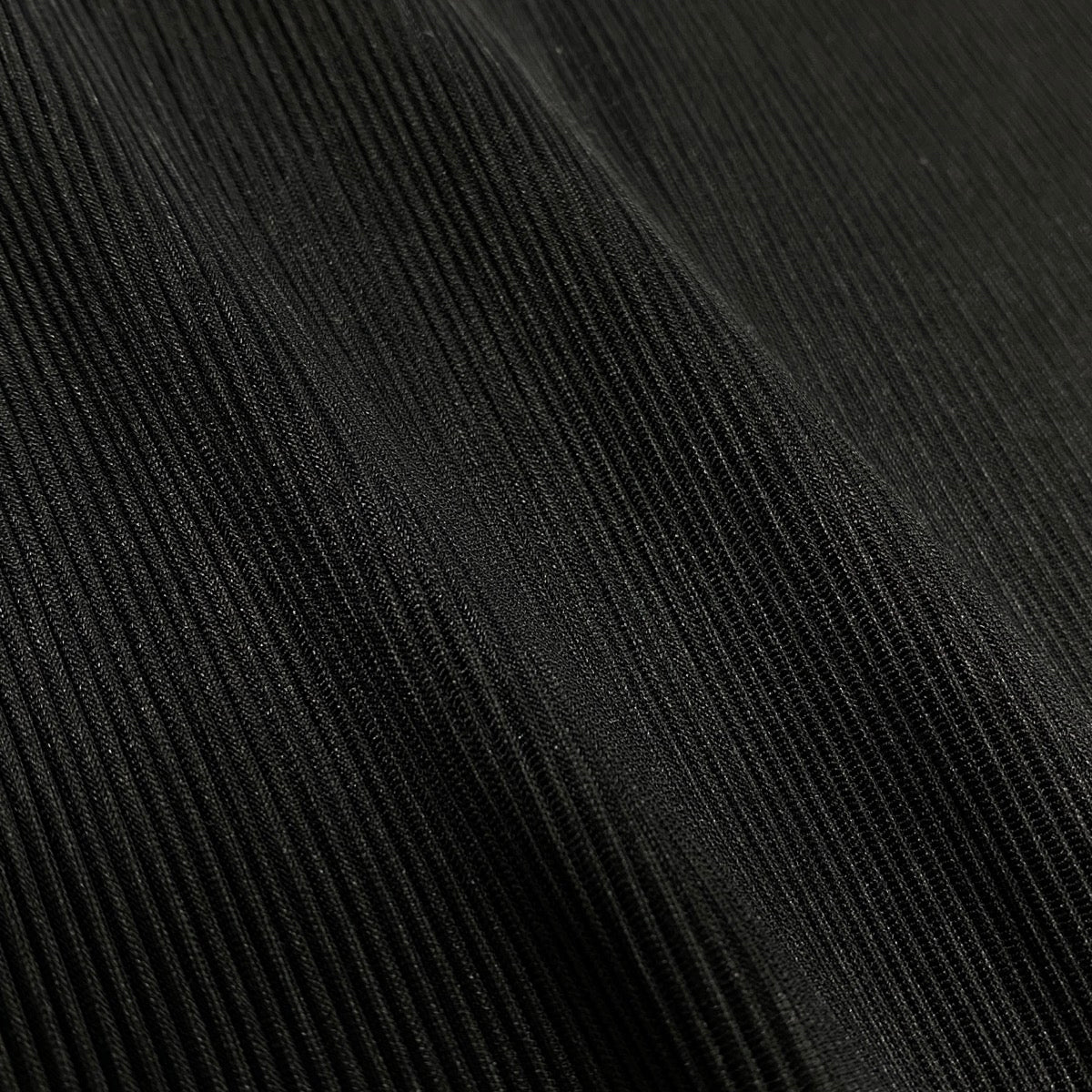 Ae14 【美品】 PLEATS PLEASE プリーツプリーズ フリンジ プリーツカットソー ロングスリーブ トップス PP21-FK003 サイズ3 ブラック ポリエステル100％ レディース 女性服ta1