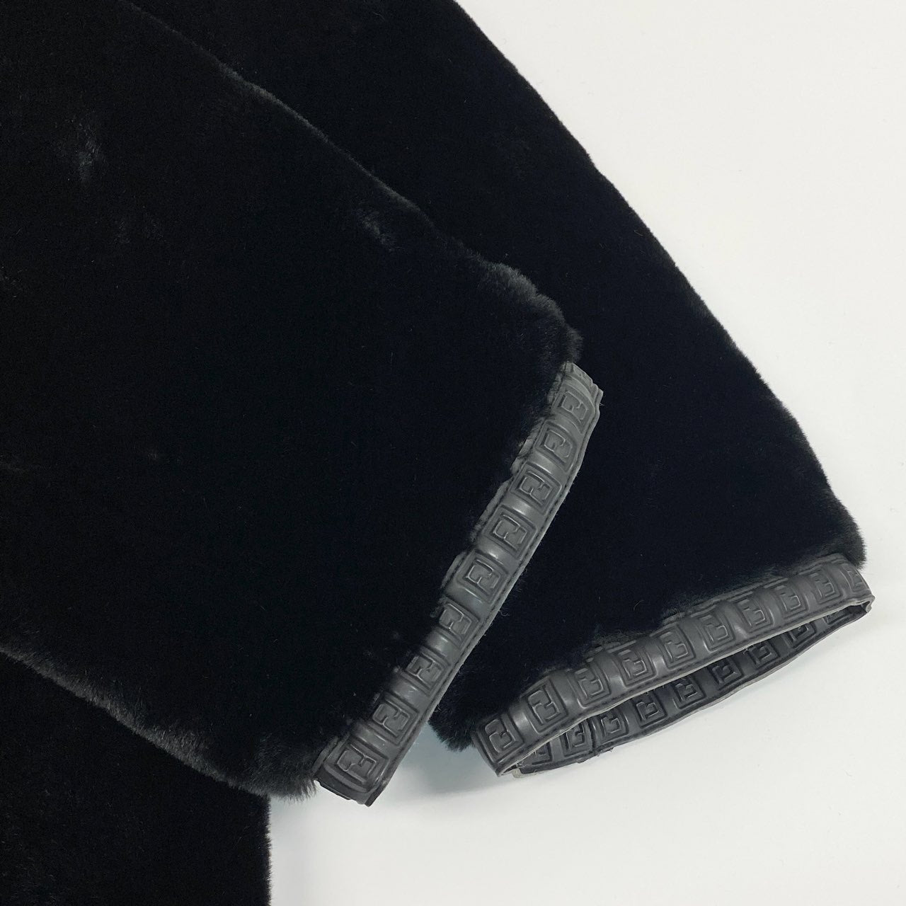 1L27 Vintage Fendi ヴィンテージ フェンディ Jeans Eco Fur Reversible Coat リバーシブルコート Zucca Piping Size 40 メンズ 男性用k02i