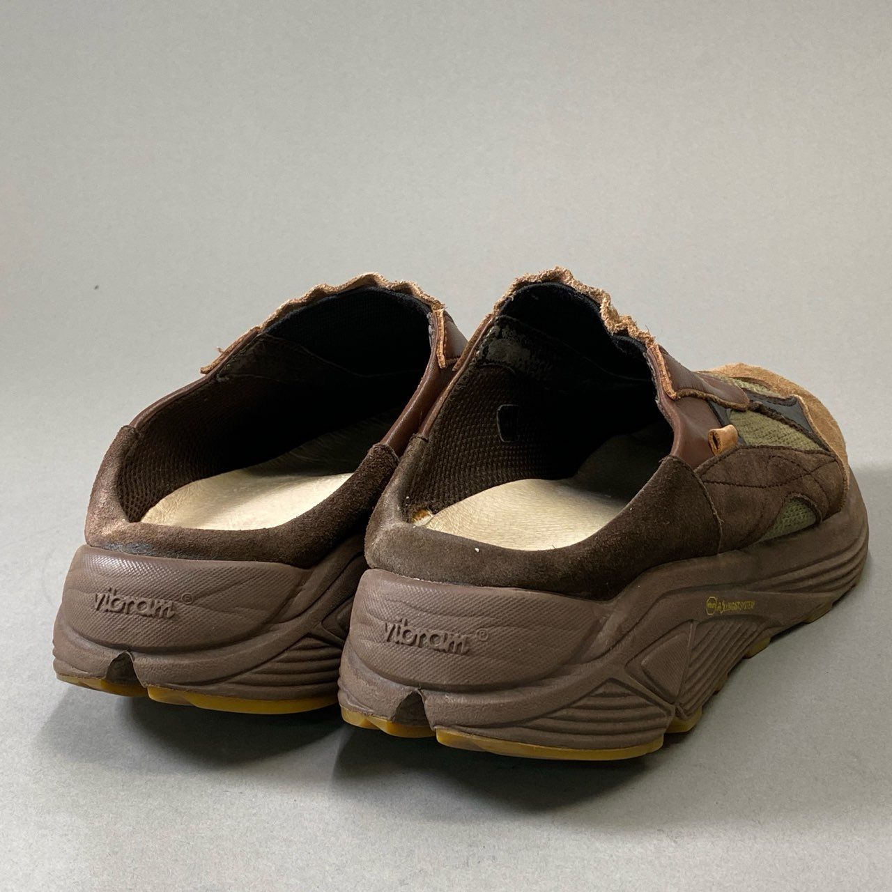 4j3 Hender Scheme エンダースキーマ 24SS polar mule ポーラーミュール スエード切替 メッシュ 43サイズ マルチカラー メンズ サンダル シューズt18r