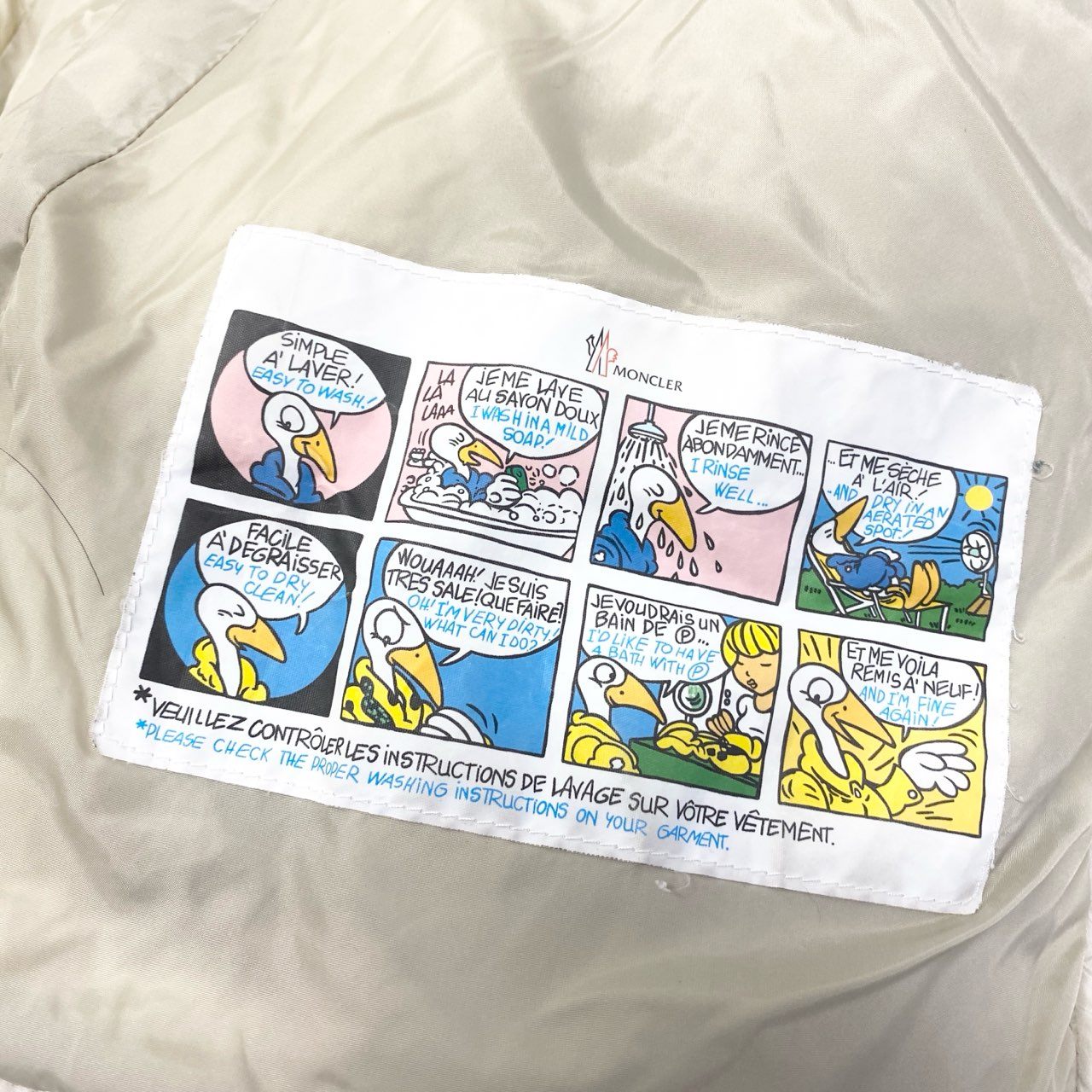 9a27 MONCLER モンクレール ALOUETTE アルエット ダウンジャケット サイズ00 ホワイト 鑑定済 D20934638505 ベルト付t18r