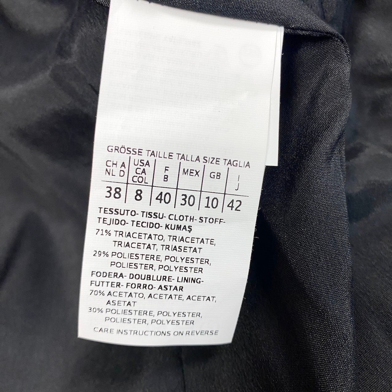 88i1 【美品】 MaxMara STUDIO マックスマーラ ステュディオ テーラードジャケット フォーマル サイズ46 ブラック レディース 女性用o07t