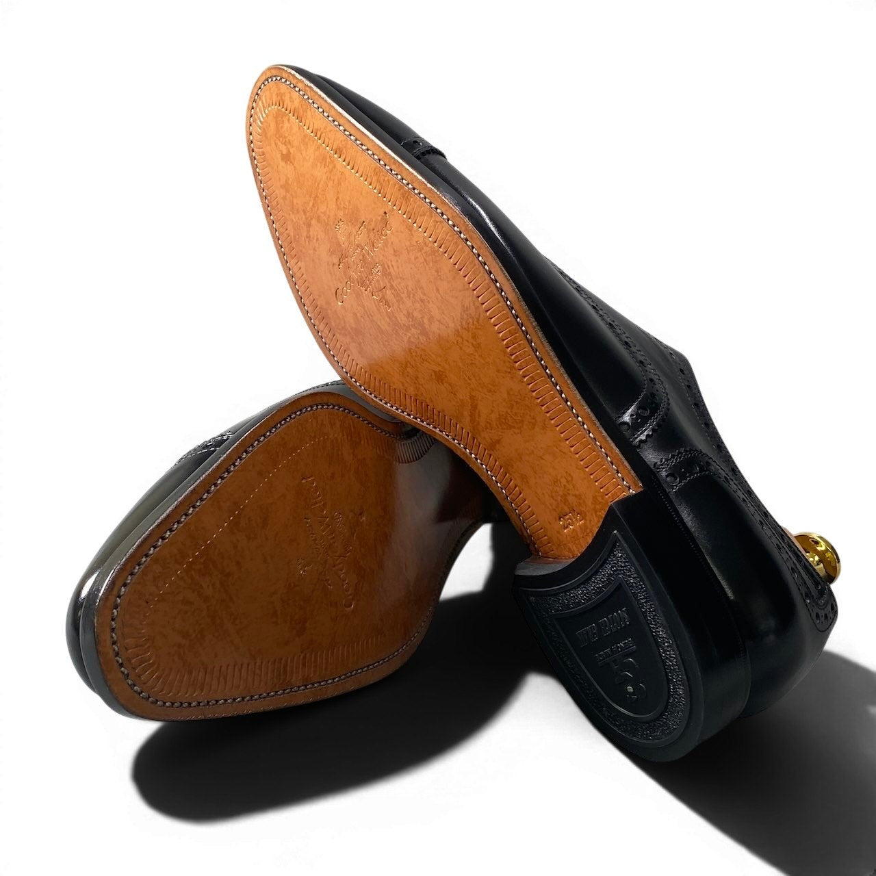 2g7 《極美品》 SCOTCH GRAIN スコッチグレイン 限定規格品 KUROBAKO2020 ドレスシューズ 20201 25.5cm ブラック レザー 革靴 純正シューツリー付t18r