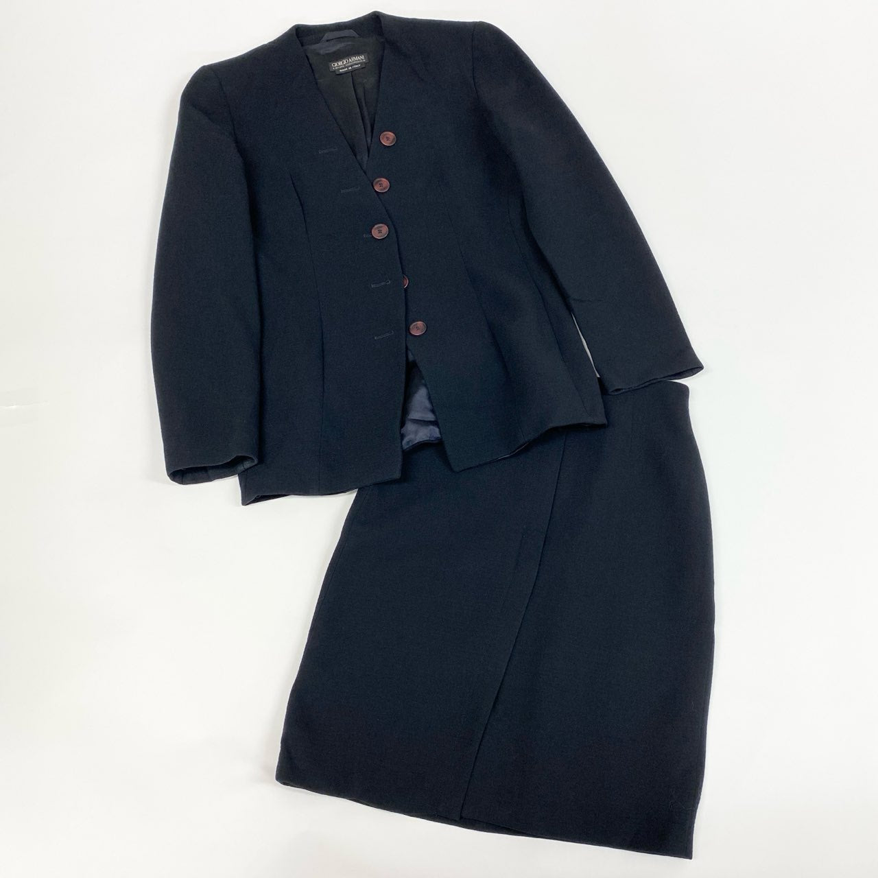 Ed6 GIORGIO ARMANI ジョルジオアルマーニ セットアップ スカート