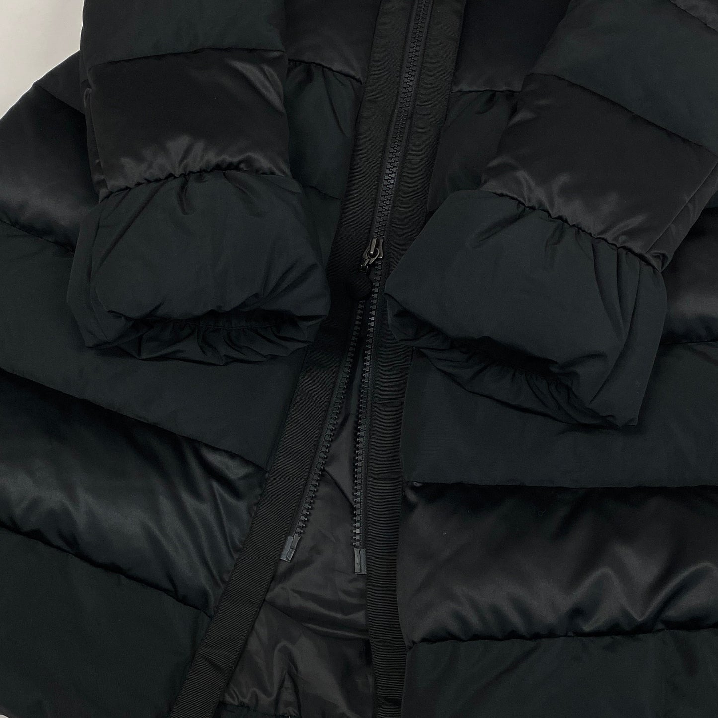 85l20 TO BE CHIC トゥービーシック ダウンコート ブルーフォックス ドロスト 40 ブラック レディース 女性用o07t