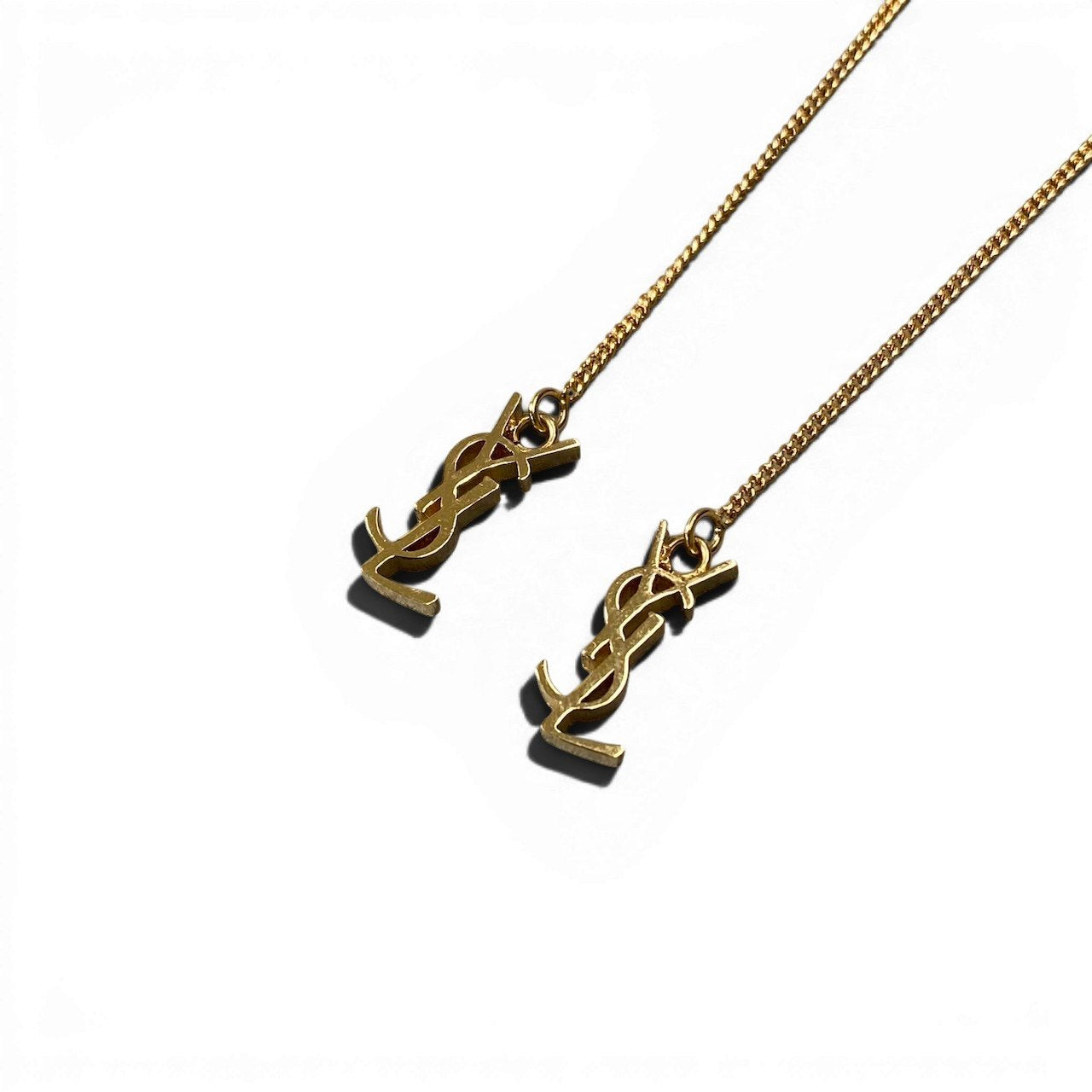 d16 SAINT LAURENT サンローラン カサンドラ YSLロゴ オピウム ロング 