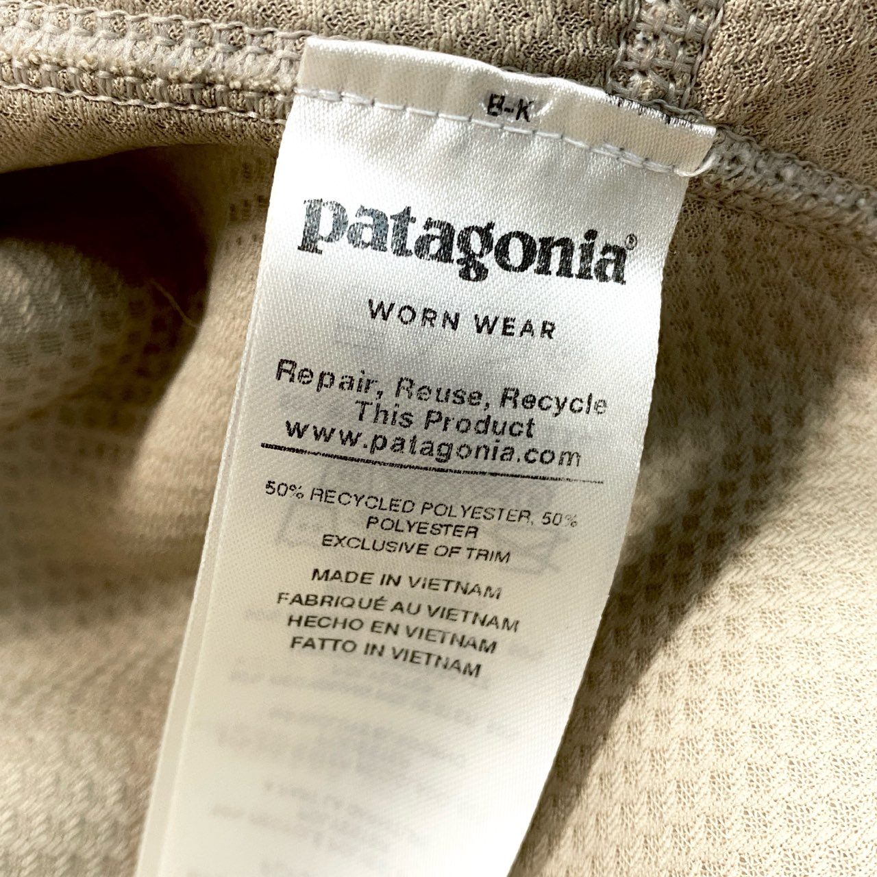 24c16 patagonia パタゴニア CLASSIC RETRO X JACKET クラシックレトロ フリースジャケット L アイボリー メンズu02t