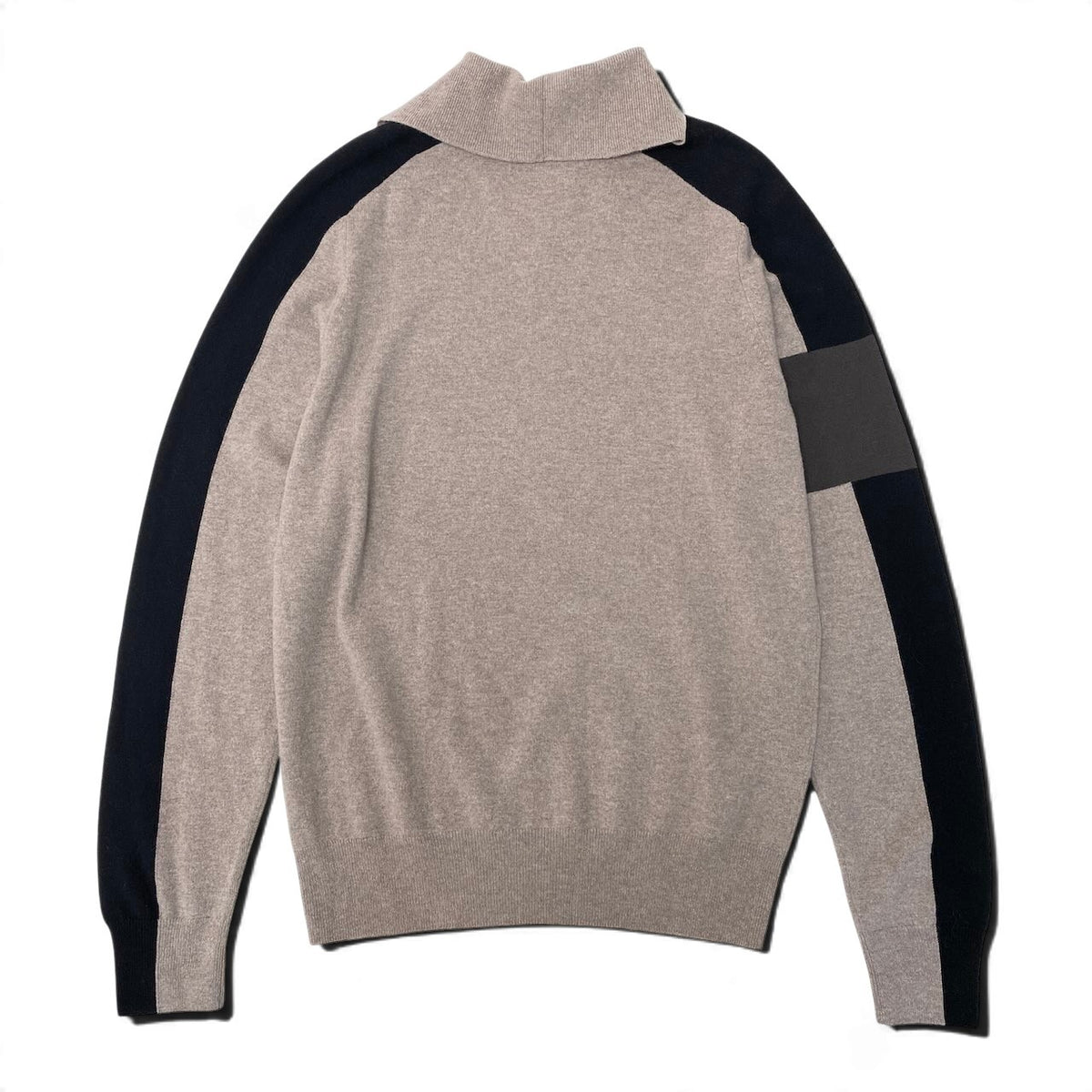43j16 【未使用】 HERMES エルメス ロングスリーブ 襟付き ニットセーター サイズXL マルチカラー ウール100％ メンズu02t
