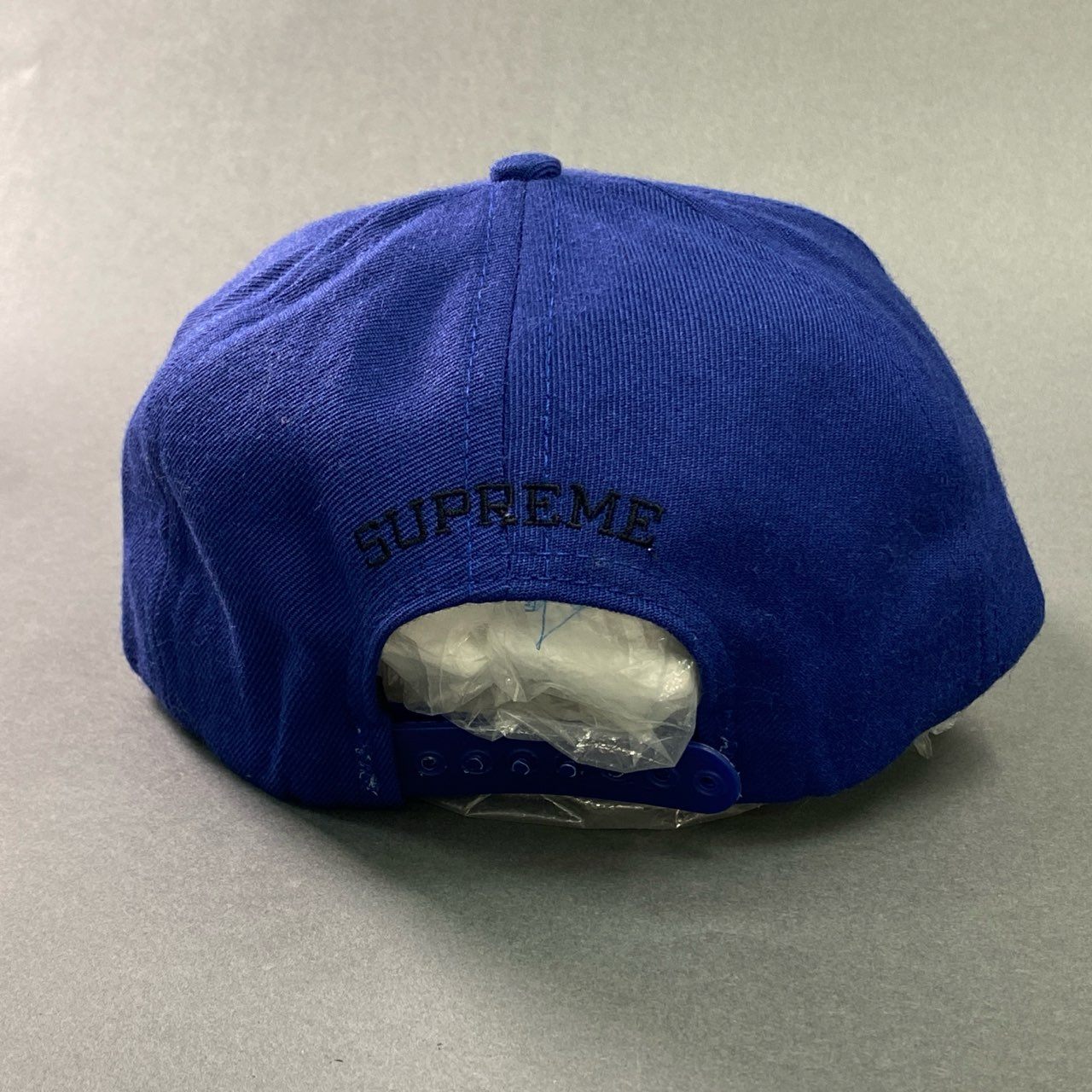 l6 Supreme シュプリーム 09SS Fuck Em All 5 Panel Cap パネルキャップ ブルー スナップバック Vintage ビンテージ