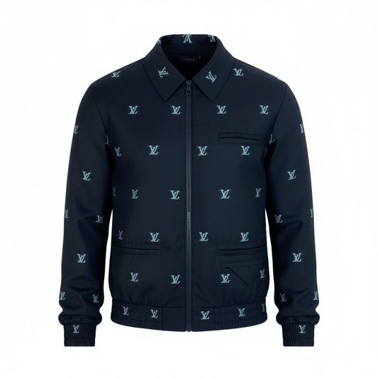 Id2 《未使用品》 LOUIS VUITTON ルイヴィトン LV ジェットポケット ブルゾン Jet Pocket Blouson サイズ54 ブラック タグ付t18r