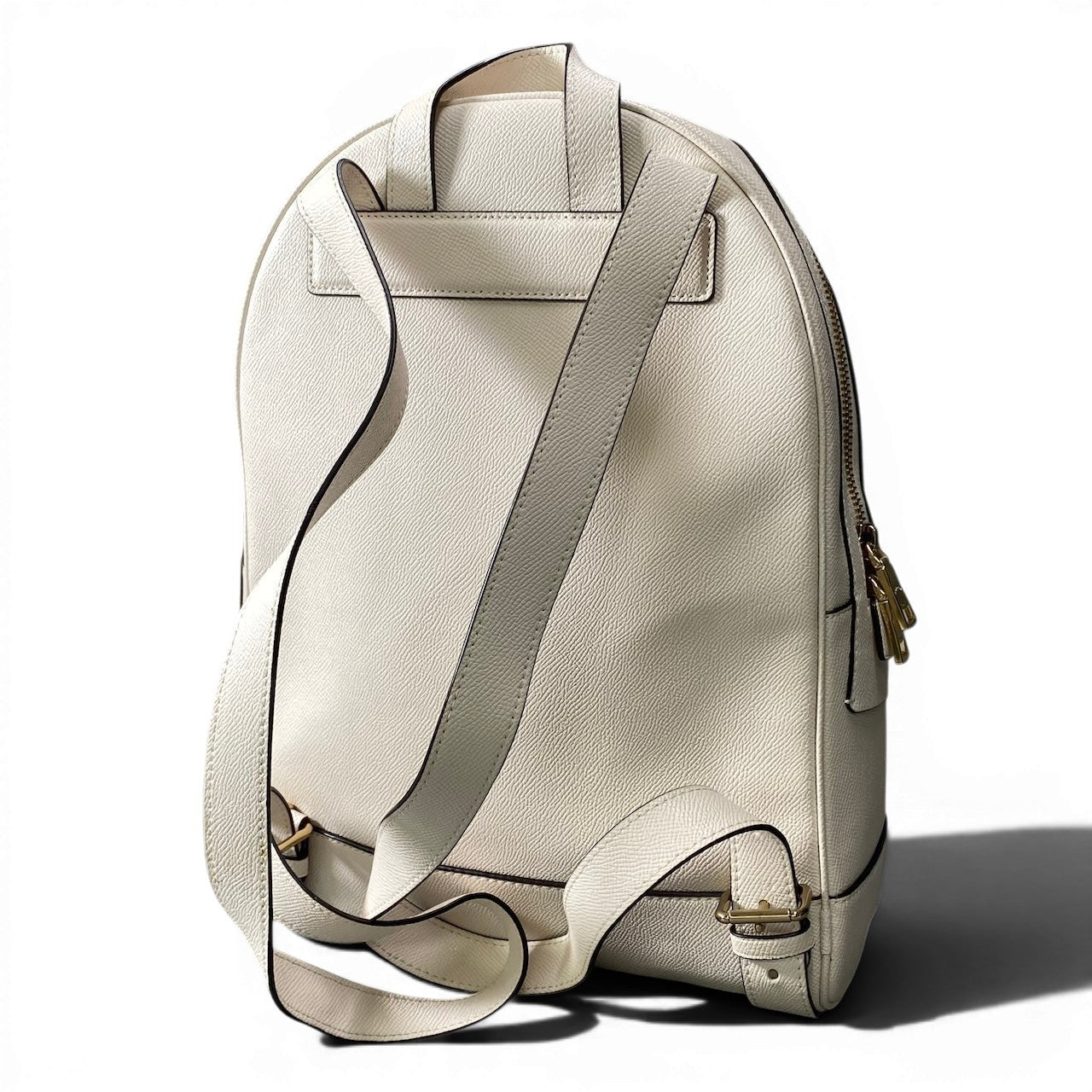 g9 《美品》 COACH コーチ ケンリー レザーリュック Kenley Leather Backpack C5680 ホワイト カバン 鞄t18r