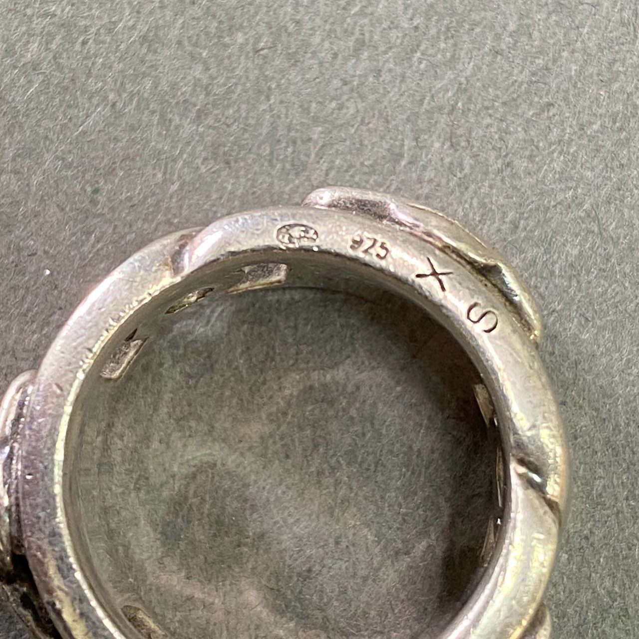 f9 Vivienne Westwood ヴィヴィアンウエストウッド 廃版モデル ヴィンテージ オーブ リング 925 サイズ11号 シルバー ユニセックス